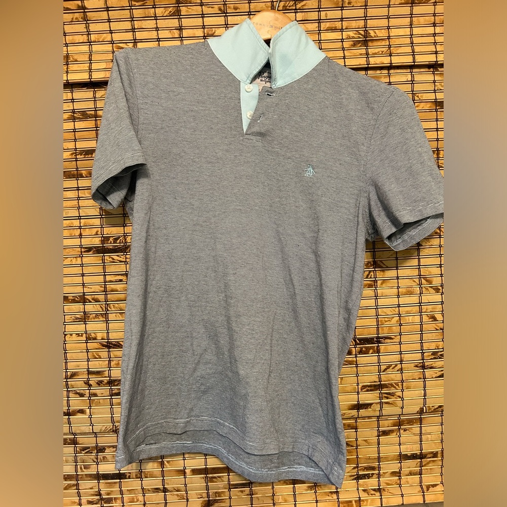 Munsingwear Penguin Polo teal Heritage Slim Fit  Medium.